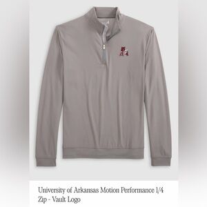 Johnnie-O Arkansas Quarter Zip Men’s Large